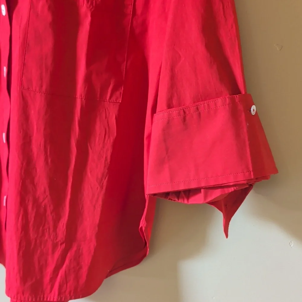 Madewell Cuffed Sleeve Top - Picture 11 of 14